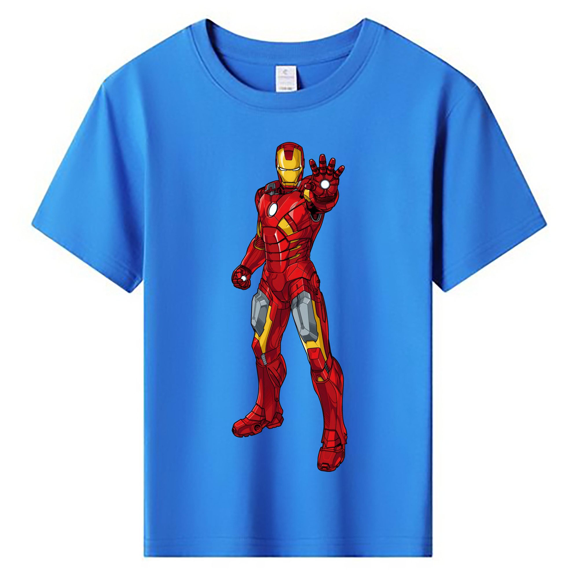 （画像用） アベンジャーズ The Avengers 綿100％キッズTシャツ（フロントプリント）
